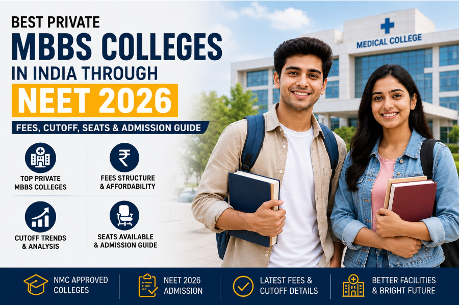 Best Private MBBS Colleges in India: Fees, Cutoff, Seats & Admission Guide