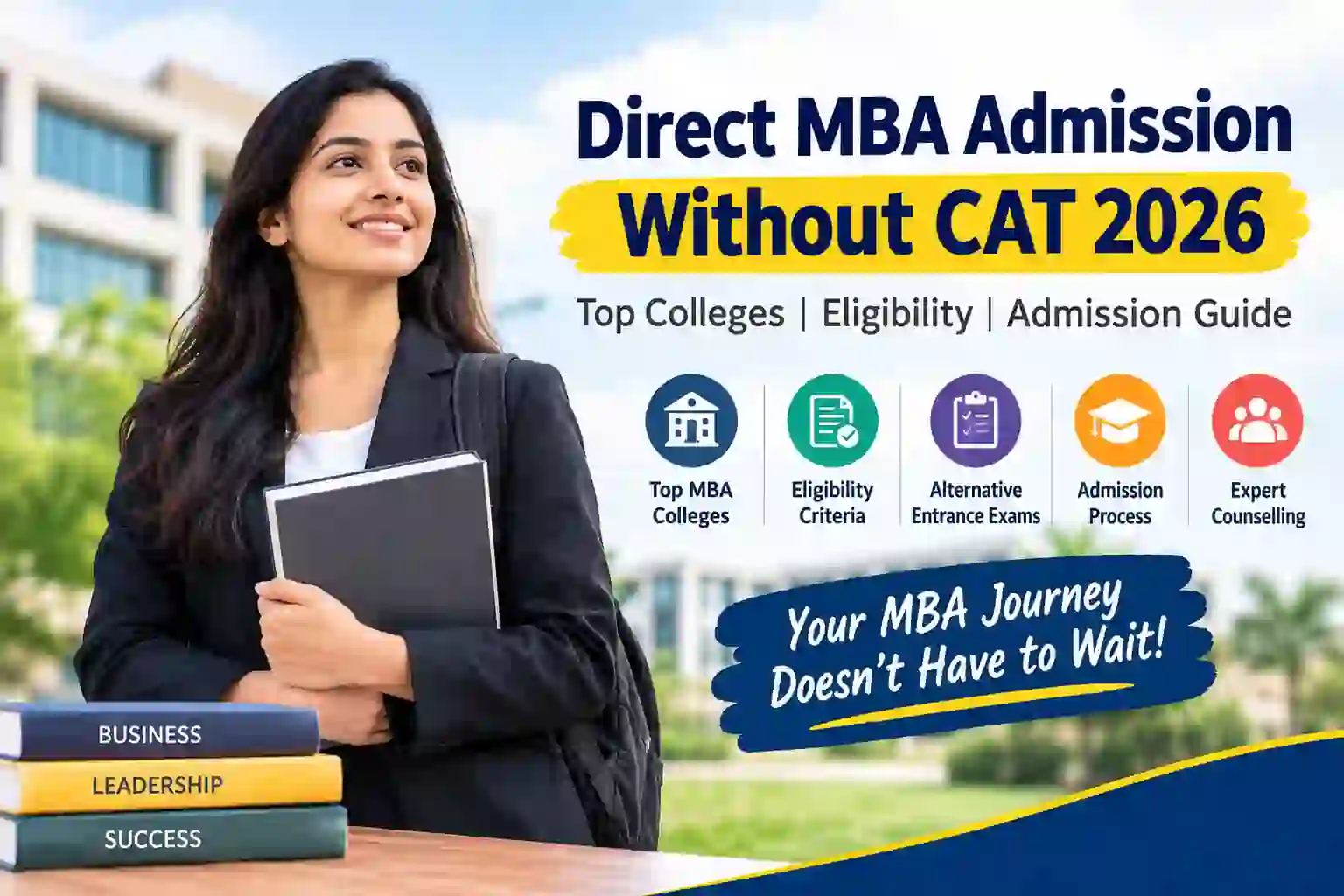 Direct MBA Admission Without CAT 2026: Top Colleges, Eligibility & Complete Guide
