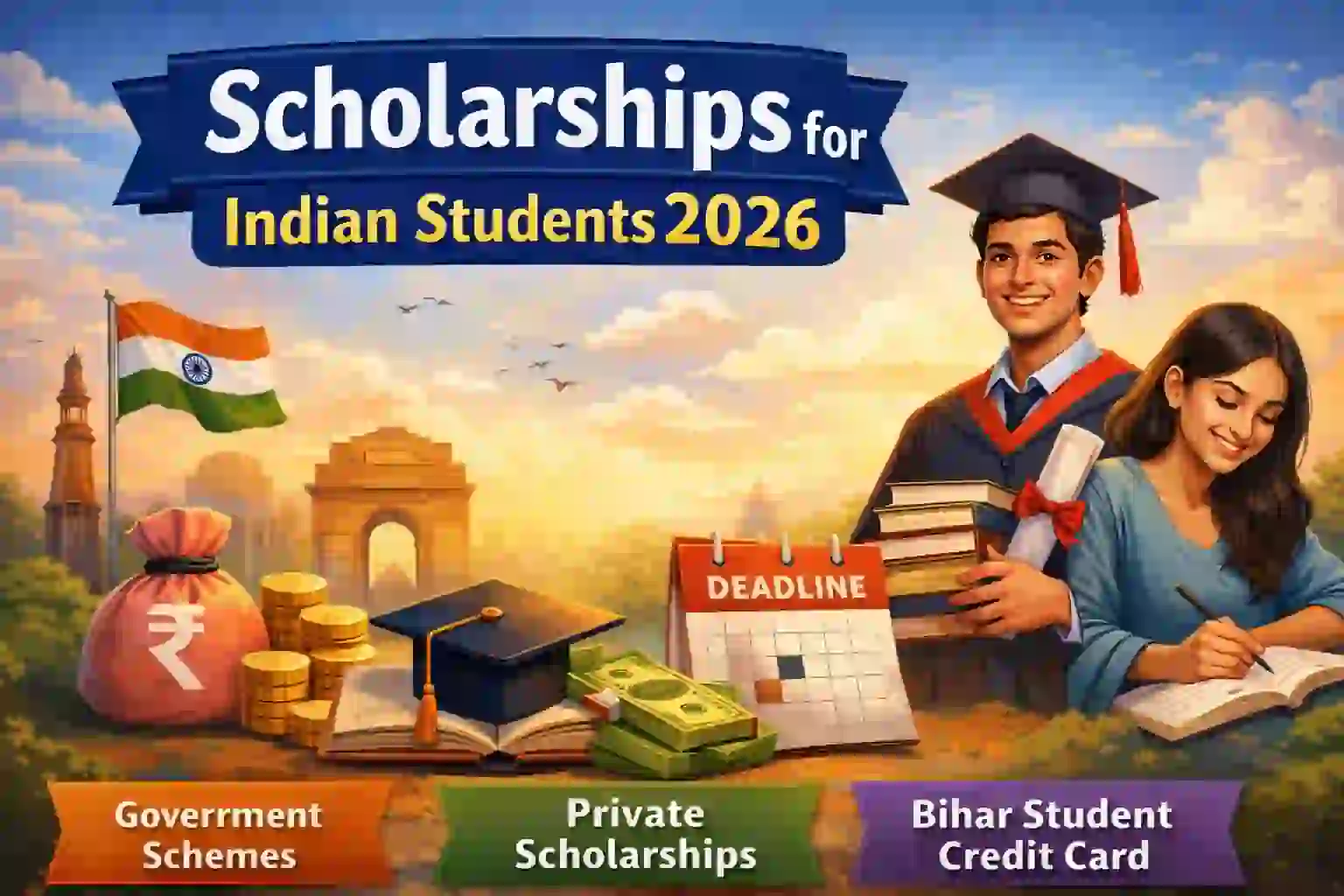 Scholarships for Indian Students 2026 – Complete Guide