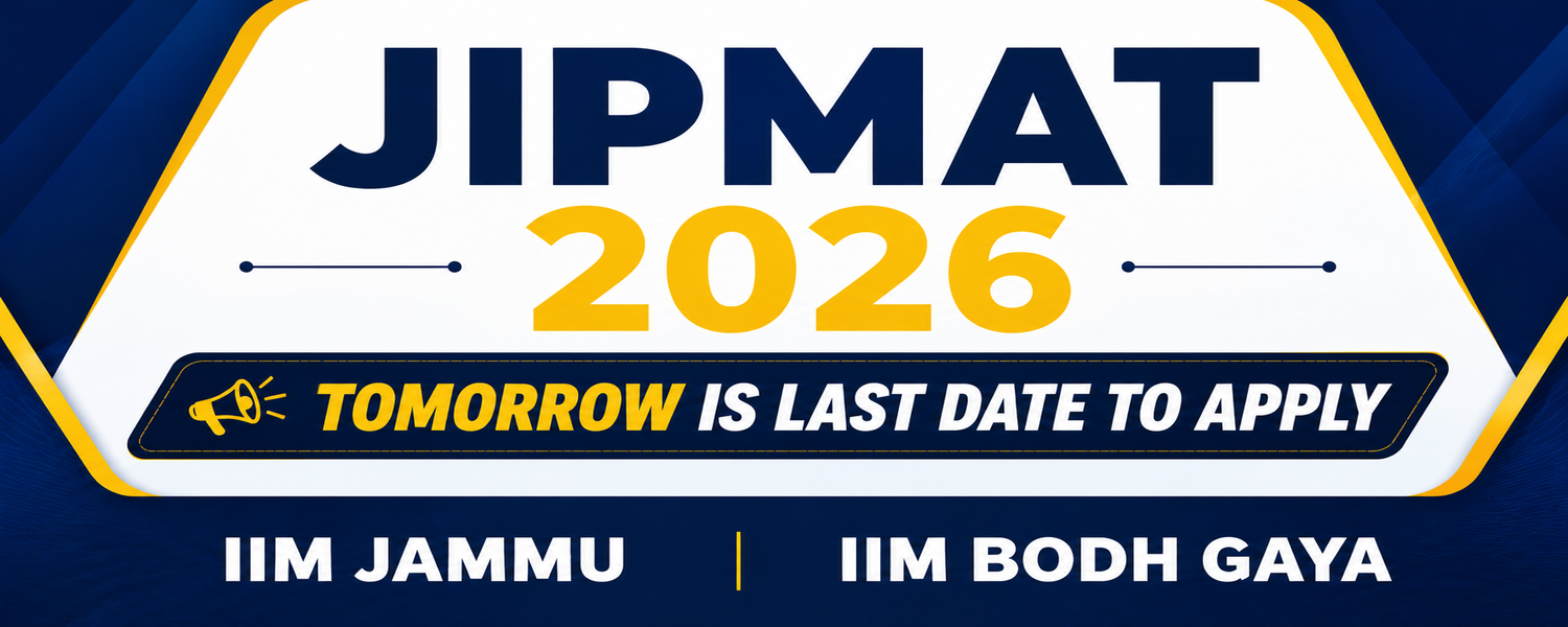 JIPMAT 2026 Application Deadline Tomorrow – Apply Now